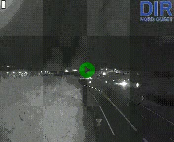<h2>Webcam au début de l'A84 sur le périphérique Ouest de Caen (N814) à hauteur de la sortie 9, Porte de Bretagne</h2>