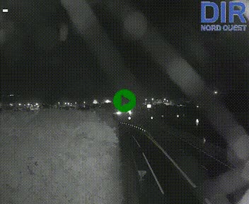 <h2>Webcam au début de l'A84 sur le périphérique Ouest de Caen (N814) à hauteur de la sortie 9, Porte de Bretagne</h2>