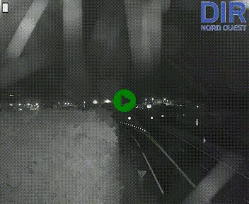 <h2>Webcam au début de l'A84 sur le périphérique Ouest de Caen (N814) à hauteur de la sortie 9, Porte de Bretagne</h2>