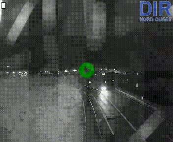 <h2>Webcam au début de l'A84 sur le périphérique Ouest de Caen (N814) à hauteur de la sortie 9, Porte de Bretagne</h2>