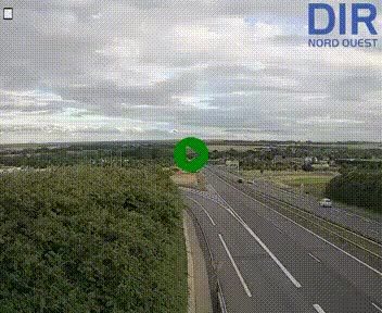 <h2>Webcam au début de l'A84 sur le périphérique Ouest de Caen (N814) à hauteur de la sortie 9, Porte de Bretagne</h2>