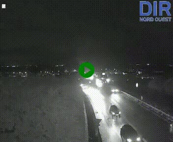 Webcam au début de l'A84 sur le périphérique Ouest de Caen (N814) à hauteur de la sortie 9, Porte de Bretagne