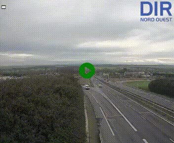 <h2>Webcam au début de l'A84 sur le périphérique Ouest de Caen (N814) à hauteur de la sortie 9, Porte de Bretagne</h2>