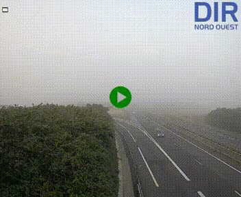 <h2>Webcam au début de l'A84 sur le périphérique Ouest de Caen (N814) à hauteur de la sortie 9, Porte de Bretagne</h2>