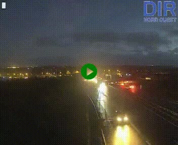 <h2>Webcam au début de l'A84 sur le périphérique Ouest de Caen (N814) à hauteur de la sortie 9, Porte de Bretagne</h2>