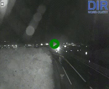 <h2>Webcam au début de l'A84 sur le périphérique Ouest de Caen (N814) à hauteur de la sortie 9, Porte de Bretagne</h2>