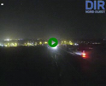 <h2>Webcam au début de l'A84 sur le périphérique Ouest de Caen (N814) à hauteur de la sortie 9, Porte de Bretagne</h2>