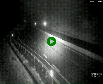 Webcam L'Hospitalet-près-l'Andorre sur N20, en direction d'Andorre