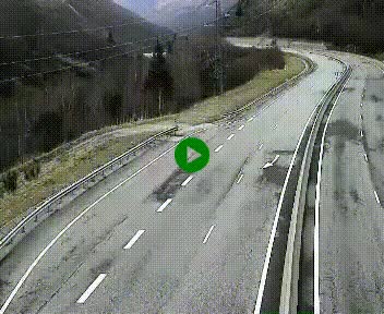 Webcam Porté-Puymorens sur N320, en direction de Pas de la Casa (Andorre)