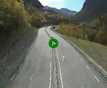 Webcam Porté-Puymorens sur N320, en direction de Pas de la Casa (Andorre)