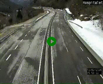<h2>Webcam L'Hospitalet-près-l'Andorre sur N20, en direction d'Andorre</h2>