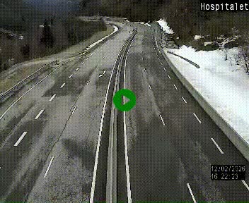 <h2>Webcam L'Hospitalet-près-l'Andorre sur N20, en direction d'Andorre</h2>