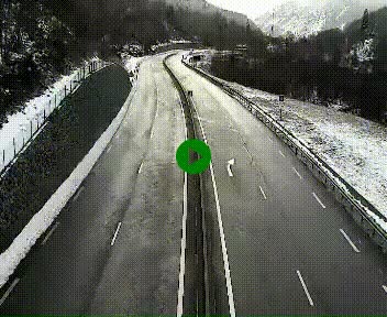 <h2>Webcam L'Hospitalet-près-l'Andorre sur N20, en direction d'Andorre</h2>