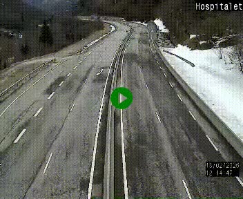 <h2>Webcam L'Hospitalet-près-l'Andorre sur N20, en direction d'Andorre</h2>