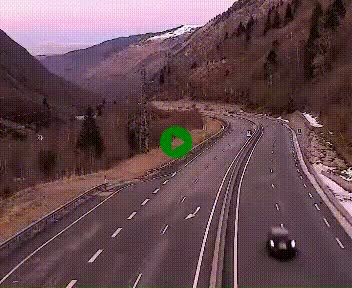 <h2>Webcam L'Hospitalet-près-l'Andorre sur N20, en direction d'Andorre</h2>