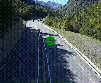 <h2>Webcam L'Hospitalet-près-l'Andorre sur N20, en direction d'Andorre</h2>