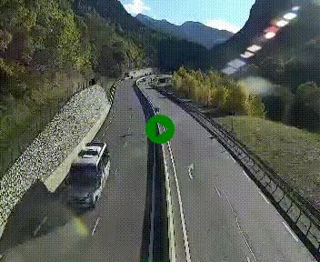 <h2>Webcam L'Hospitalet-près-l'Andorre sur N20, en direction d'Andorre</h2>