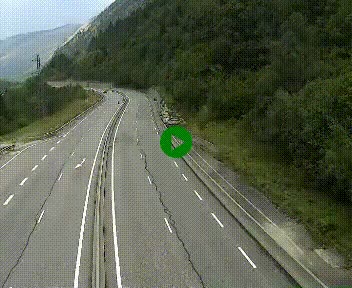 <h2>Webcam L'Hospitalet-près-l'Andorre sur N20, en direction d'Andorre</h2>