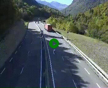 <h2>Webcam L'Hospitalet-près-l'Andorre sur N20, en direction d'Andorre</h2>