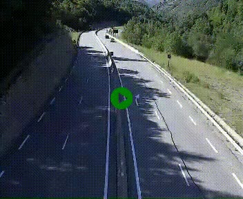 <h2>Webcam L'Hospitalet-près-l'Andorre sur N20, en direction d'Andorre</h2>