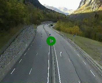 <h2>Webcam L'Hospitalet-près-l'Andorre sur N20, en direction d'Andorre</h2>