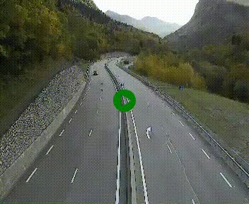 Webcam L'Hospitalet-près-l'Andorre sur N20, en direction d'Andorre