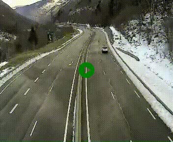 <h2>Webcam L'Hospitalet-près-l'Andorre sur N20, en direction d'Andorre</h2>