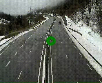 <h2>Webcam L'Hospitalet-près-l'Andorre sur N20, en direction d'Andorre</h2>