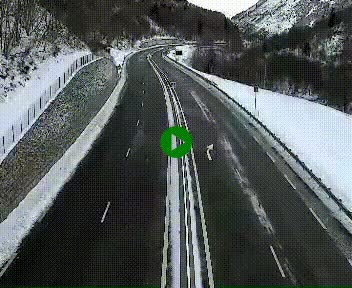 <h2>Webcam L'Hospitalet-près-l'Andorre sur N20, en direction d'Andorre</h2>
