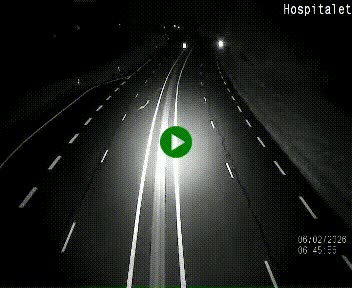 <h2>Webcam L'Hospitalet-près-l'Andorre sur N20, en direction d'Andorre</h2>