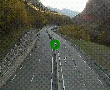 Webcam L'Hospitalet-près-l'Andorre sur N20, en direction d'Andorre