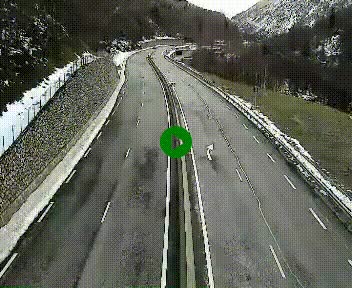 <h2>Webcam L'Hospitalet-près-l'Andorre sur N20, en direction d'Andorre</h2>