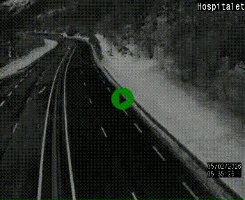 <h2>Webcam L'Hospitalet-près-l'Andorre sur N20, en direction d'Andorre</h2>