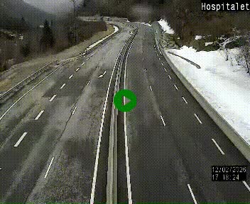 <h2>Webcam L'Hospitalet-près-l'Andorre sur N20, en direction d'Andorre</h2>