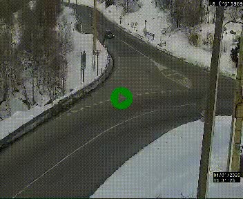 <h2>Webcam au carrefour de la croisade, à la jonction entre la N22 et la N320, avant le poste de douane franco-andorrane. Webcam à 1790 mètres d'altitude</h2>
