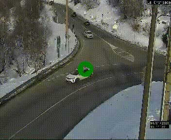 <h2>Webcam au carrefour de la croisade, à la jonction entre la N22 et la N320, avant le poste de douane franco-andorrane. Webcam à 1790 mètres d'altitude</h2>