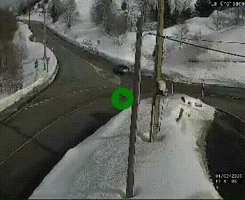 <h2>Webcam au carrefour de la croisade, à la jonction entre la N22 et la N320, avant le poste de douane franco-andorrane. Webcam à 1790 mètres d'altitude</h2>