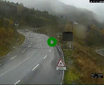<h2>Webcam au carrefour de la croisade, à la jonction entre la N22 et la N320, avant le poste de douane franco-andorrane. Webcam à 1790 mètres d'altitude</h2>