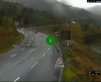 <h2>Webcam au carrefour de la croisade, à la jonction entre la N22 et la N320, avant le poste de douane franco-andorrane. Webcam à 1790 mètres d'altitude</h2>