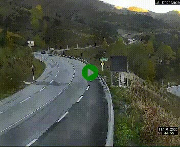 <h2>Webcam au carrefour de la croisade, à la jonction entre la N22 et la N320, avant le poste de douane franco-andorrane. Webcam à 1790 mètres d'altitude</h2>