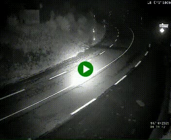 <h2>Webcam au carrefour de la croisade, à la jonction entre la N22 et la N320, avant le poste de douane franco-andorrane. Webcam à 1790 mètres d'altitude</h2>