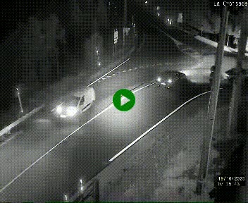 <h2>Webcam au carrefour de la croisade, à la jonction entre la N22 et la N320, avant le poste de douane franco-andorrane. Webcam à 1790 mètres d'altitude</h2>