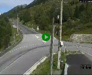 <h2>Webcam au carrefour de la croisade, à la jonction entre la N22 et la N320, avant le poste de douane franco-andorrane. Webcam à 1790 mètres d'altitude</h2>