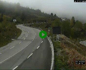 <h2>Webcam au carrefour de la croisade, à la jonction entre la N22 et la N320, avant le poste de douane franco-andorrane. Webcam à 1790 mètres d'altitude</h2>
