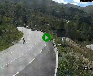 <h2>Webcam au carrefour de la croisade, à la jonction entre la N22 et la N320, avant le poste de douane franco-andorrane. Webcam à 1790 mètres d'altitude</h2>