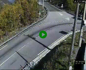 <h2>Webcam au carrefour de la croisade, à la jonction entre la N22 et la N320, avant le poste de douane franco-andorrane. Webcam à 1790 mètres d'altitude</h2>