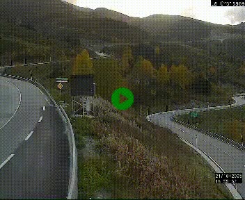 <h2>Webcam au carrefour de la croisade, à la jonction entre la N22 et la N320, avant le poste de douane franco-andorrane. Webcam à 1790 mètres d'altitude</h2>