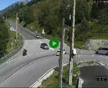 <h2>Webcam au carrefour de la croisade, à la jonction entre la N22 et la N320, avant le poste de douane franco-andorrane. Webcam à 1790 mètres d'altitude</h2>