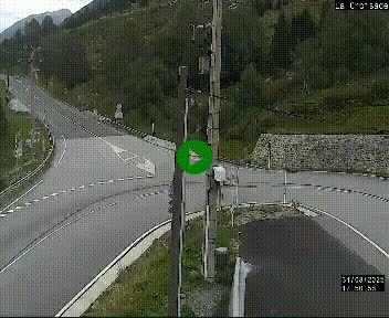<h2>Webcam au carrefour de la croisade, à la jonction entre la N22 et la N320, avant le poste de douane franco-andorrane. Webcam à 1790 mètres d'altitude</h2>