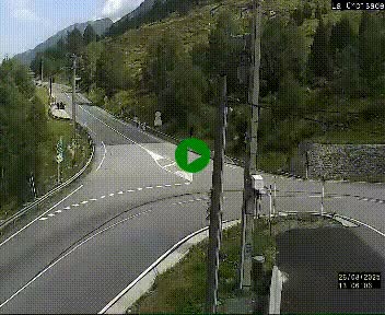 <h2>Webcam au carrefour de la croisade, à la jonction entre la N22 et la N320, avant le poste de douane franco-andorrane. Webcam à 1790 mètres d'altitude</h2>